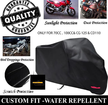 Premium Waterproof &amp; Scratch Resistant Bike Cover for Honda CD 70 &amp; 125