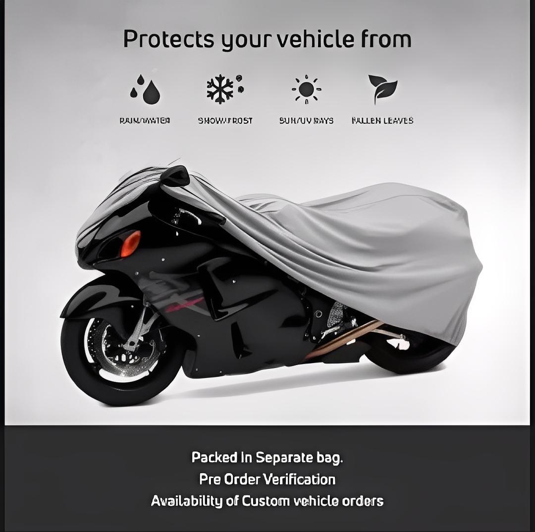 Premium Waterproof &amp; Scratch Resistant Bike Cover for Honda CD 70 &amp; 125