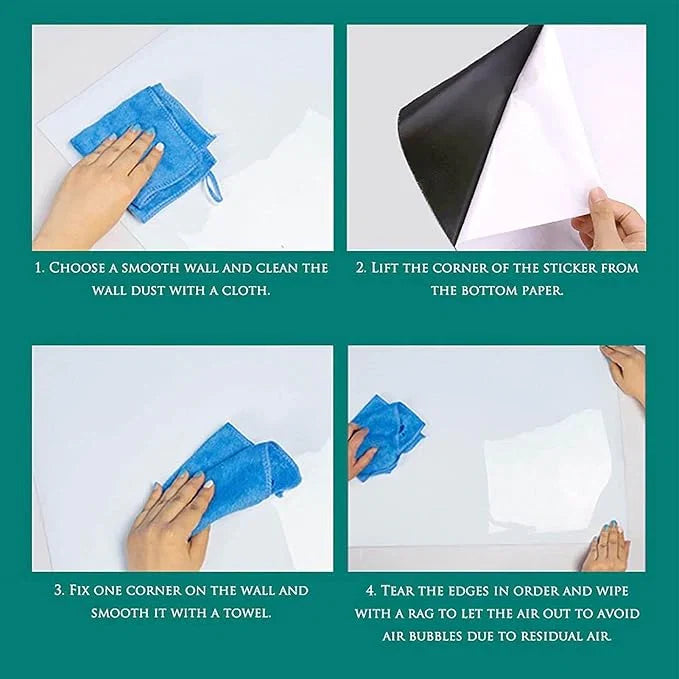 Reusable White Board Sticker